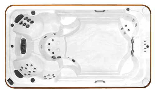 Top view of the Arctic Spas All Weather Pool Ocean Signature